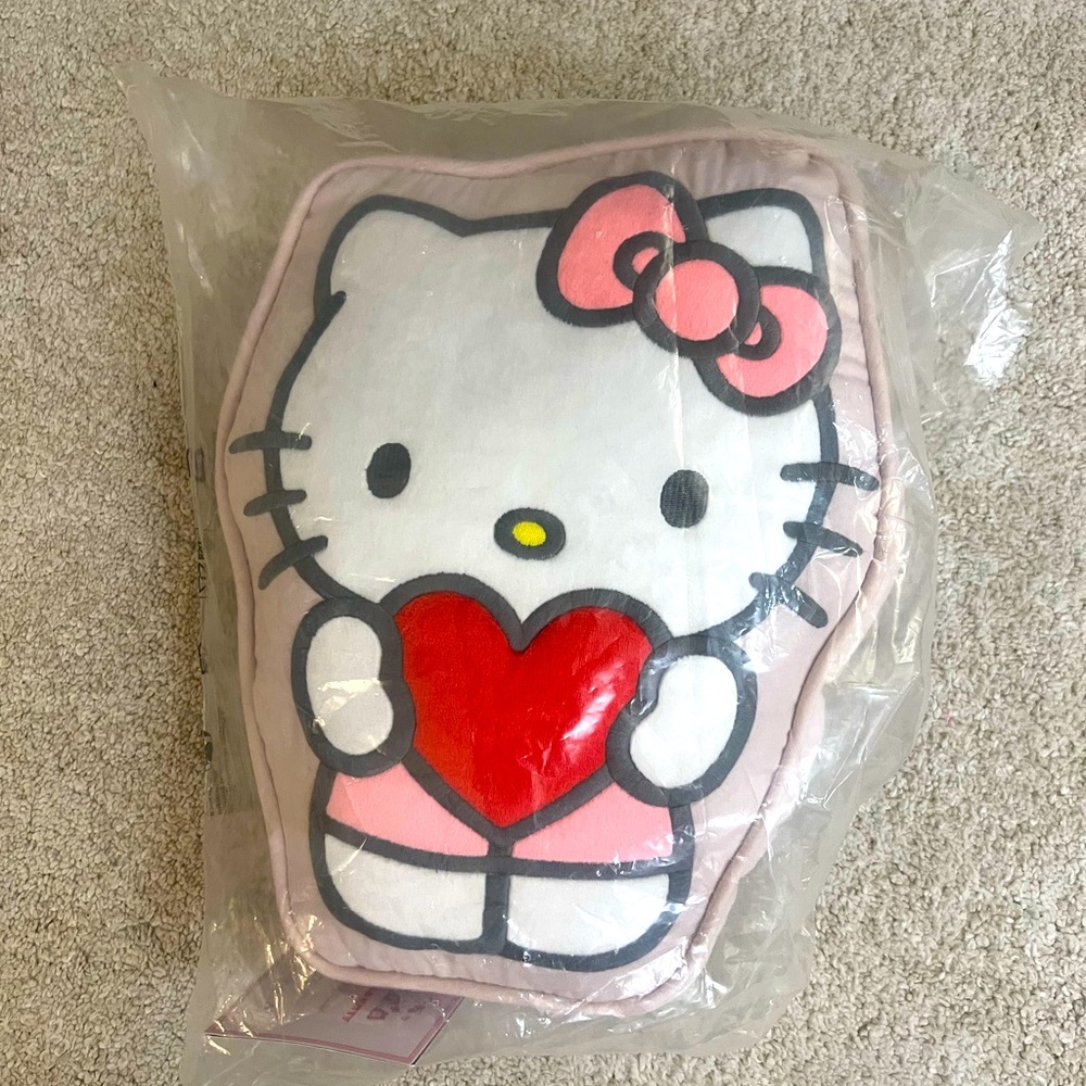 Pottery Barn Kids Hello Kitty Heart Decorative Pillow
